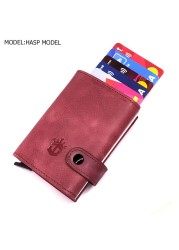 smart wallet business card holder genuine cowhide handmade smart automatic card holder men gift distributions card holder wallet wallet men card holder purse cards wallet money purse men's wallet id card holder men's wallets