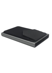 Anti-theft ID Credit Card Holder Porte Carte Thin Aluminum Metal Wallets Pocket Bank Box Women Men Credit Card Box