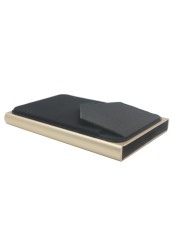 Anti-theft ID Credit Card Holder Porte Carte Thin Aluminum Metal Wallets Pocket Bank Box Women Men Credit Card Box