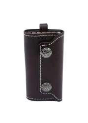 Leather Housekeeper Zipper Card Case Men Women Car Key Key Holder Organizer Fashion Money Bag Wallets