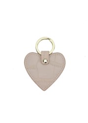 Customized Name Card Holder Leather Heart Keychain Embossed Crocodile Leather Phone Case for iPhone 11,12 Pro Max Gift Box Set