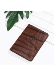 Zoukane New Passport Cover Card Holder Women Men Travel Credit Card Holder Travel ID & Document Passport Holder CH07