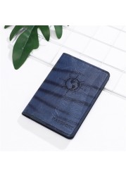 Zoukane New Passport Cover Card Holder Women Men Travel Credit Card Holder Travel ID & Document Passport Holder CH07