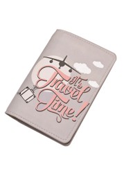 Zoukane New Passport Cover Card Holder Women Men Travel Credit Card Holder Travel ID & Document Passport Holder CH07