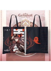 Jinshin Effect Two-Dimensional Project Kaidehara Kazuha Cartoon Anime Manga Game Peripheral Shoulder Bag Shopping Storage Bag