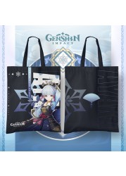 Jinshin Effect Two-Dimensional Project Kaidehara Kazuha Cartoon Anime Manga Game Peripheral Shoulder Bag Shopping Storage Bag