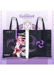 Jinshin Effect Two-Dimensional Project Kaidehara Kazuha Cartoon Anime Manga Game Peripheral Shoulder Bag Shopping Storage Bag