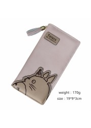 High Quality Women Wallets Totoro Design Ladies Clutch PU Leather Wallet Student Coin Purse Money Bags Long/Short Card Holder