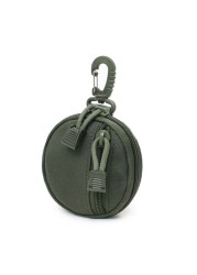 Tactical EDC Pouch Military Key Earphone Holder Men Coin Wallet Purses Army Coin Pocket With Hook Waist Belt Bag For Hunting