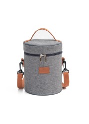 Isothermal Carrying Bag for Men and Women Bento Lunch Box for Travel Picnic Fruit Drinks Fresh Food Thermal Insulated