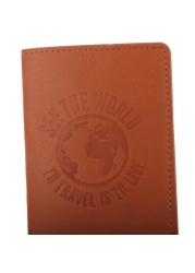 Zoukane New Passport Cover Card Bag Case Women Men Travel Credit Card Holder Travel ID and Document Passport Holder CH02A