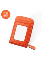 Travel Trip Bank Card Organizer Passport Wallet ID Card Holder Ticket Credit Card Case Zipper