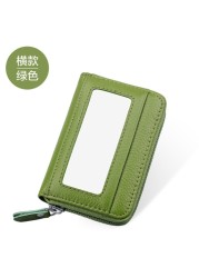 Travel Trip Bank Card Organizer Passport Wallet ID Card Holder Ticket Credit Card Case Zipper