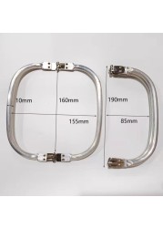 5pcs 13cm 19cm 16cm 20cm 22cm 24cm 25cm 30cm Doctor Metal Purse Frame Handle Frame for Handbag DIY Sewing 0128