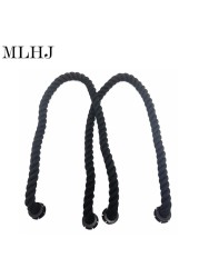 1 Pair 75cm Black Beige Blue and Black Color New Handle for Obag Handbag