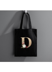 2021 Floral Letters Women Bags Women Small Canvas Shopping Bag Luxury Designer Handbag Shopping Handbags