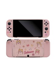 Sailor Moon Nintendo Switch Split Game Console Shell Protection Soft Cover NS Palm Game Color Shell Storage Bag