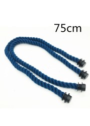 45cm/50cm/65cm/75cm cotton and hemp rope bag handles for obag bag handles accessories use