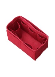 For H 25 Bir 30 k s 35 40 Handmade 3mm Felt Insert Bags Organizer Makeup Handbag Organize Portable Cosmetic Base Figure