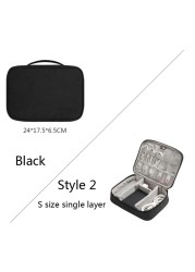 POP Digital Power Bank Bag Receive Accessories Case for ipad Cable Organizer Portable Bag for USB