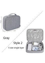 POP Digital Power Bank Bag Receive Accessories Case for ipad Cable Organizer Portable Bag for USB