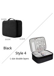 POP Digital Power Bank Bag Receive Accessories Case for ipad Cable Organizer Portable Bag for USB