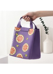 Cute Lunch Bag Aluminum Foil Thickened Lunch Bags Waterproof Student Portable Bento Bag New Outdoor Picnic Bags Ice Pack