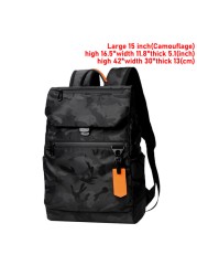 Men City Simplicity Business Casual Laptop Backpack For 14 Inch Fashion Light Sport School Bag Waterproof Dropshipping