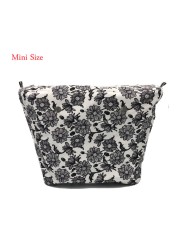 Women's Classic Mini Floral Briefcase Bag, Interior Zipper Pocket, Water Resistant Coating