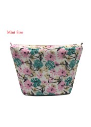 Women's Classic Mini Floral Briefcase Bag, Interior Zipper Pocket, Water Resistant Coating