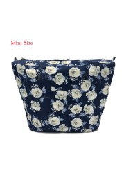 Women's Classic Mini Floral Briefcase Bag, Interior Zipper Pocket, Water Resistant Coating