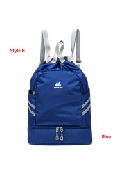 Multifunctional Backpack Women Yoga Swimming Sports Fitness Organizer Pouch Waterproof Travel Clothes Shoes Ipad Storage Accessories