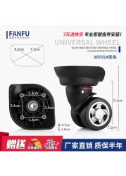 Trolley Luggage Trunk Wheel Accessories Wheel Pulley Password Suitcase Luggage Box Universal Wheel Replacement Repair Part