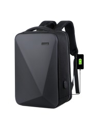 Crossten Laptop Backpack Anti-theft Lock 15.6 inch Laptop Backpack USB Charging Multifunctional Waterproof Business School Bag