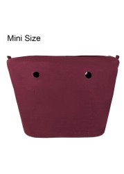 Water Resistant Interior Liner with Zipper Pocket, New Classic Waterproof Accessory for Obag O Bag, Silicone Accessory