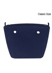 Water Resistant Interior Liner with Zipper Pocket, New Classic Waterproof Accessory for Obag O Bag, Silicone Accessory