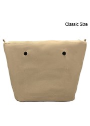 Water Resistant Interior Liner with Zipper Pocket, New Classic Waterproof Accessory for Obag O Bag, Silicone Accessory