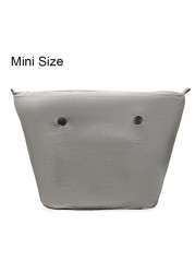 Water Resistant Interior Liner with Zipper Pocket, New Classic Waterproof Accessory for Obag O Bag, Silicone Accessory