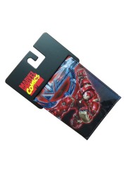 Disney Marvel Avengers Iron Man Spider-Man give boys birthday gifts anime cartoon short two fold wallet purse