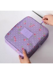 Multifunctional Women Outdoor Cosmetic Storage Bag Organize Cosmetic Bag Portable Waterproof Female Travel Make Up Cases