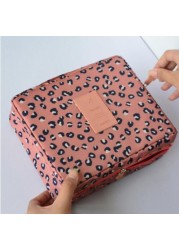 Multifunctional Women Outdoor Cosmetic Storage Bag Organize Cosmetic Bag Portable Waterproof Female Travel Make Up Cases