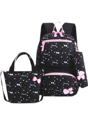 3pcs/set Printing School Bags Backpacks Schoolbag Fashion Kids Lovely Backpack for Children School Bag for Girls School Bag Student Mochila