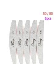 Nail File Buffer Double Side Of Nail File Buffer 100/180 Trimmer Lime Buffer In Nail Art Ongle Nail Art Tool