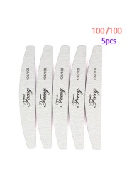 Nail File Buffer Double Side Of Nail File Buffer 100/180 Trimmer Lime Buffer In Nail Art Ongle Nail Art Tool