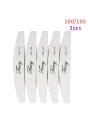 Nail File Buffer Double Side Of Nail File Buffer 100/180 Trimmer Lime Buffer In Nail Art Ongle Nail Art Tool