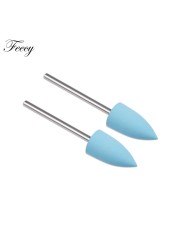 Rubber Silicone Milling Cutter for Manicure Stones Nail Drill Bit Machine Manicure Accessories Nail Buffer Polisher Grinder Tool