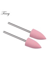 Rubber Silicone Milling Cutter for Manicure Stones Nail Drill Bit Machine Manicure Accessories Nail Buffer Polisher Grinder Tool