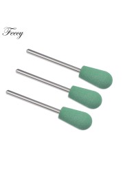 Rubber Silicone Milling Cutter for Manicure Stones Nail Drill Bit Machine Manicure Accessories Nail Buffer Polisher Grinder Tool