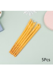 5pcs Ear Cleaner Removing Coning Fragrance Kits Hollow Aromatherapy Ear Candle