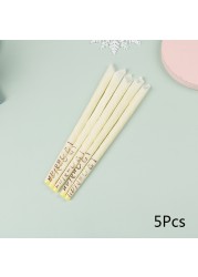 5pcs Ear Cleaner Removing Coning Fragrance Kits Hollow Aromatherapy Ear Candle